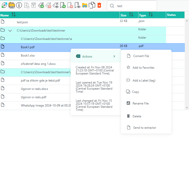 PDF convert to docx txt